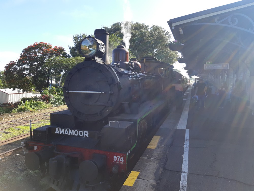 The Mary Valley Rattler at Gympie Station